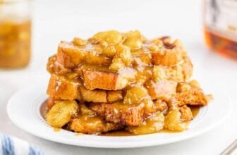 Bananas Foster French Toast – thestayathomechef.com