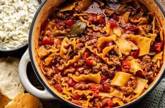 Homemade Lasagna Soup – The Stay At Home Chef