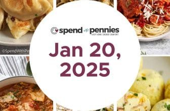 Weekly Meal Plan Jan 20, 2025